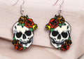 Sugar skull earrings